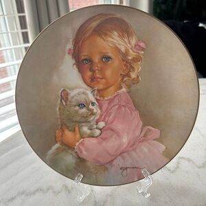 Limited Edition Child's World Plate